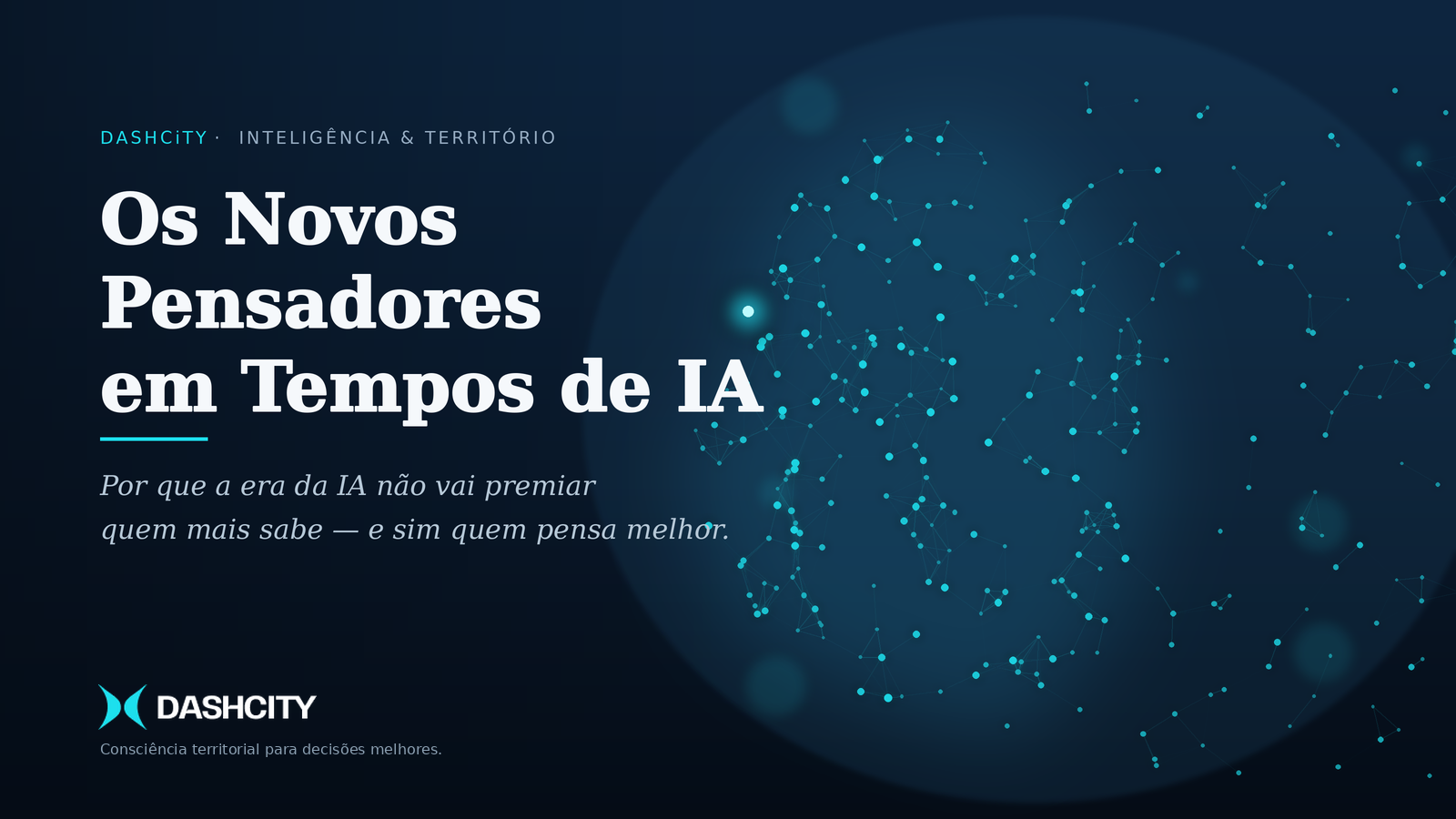 The new thinkers in the age of AI